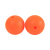100 12mm Round Silicone Beads
