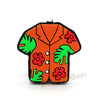 Hawaiian orange shirts silicone beads