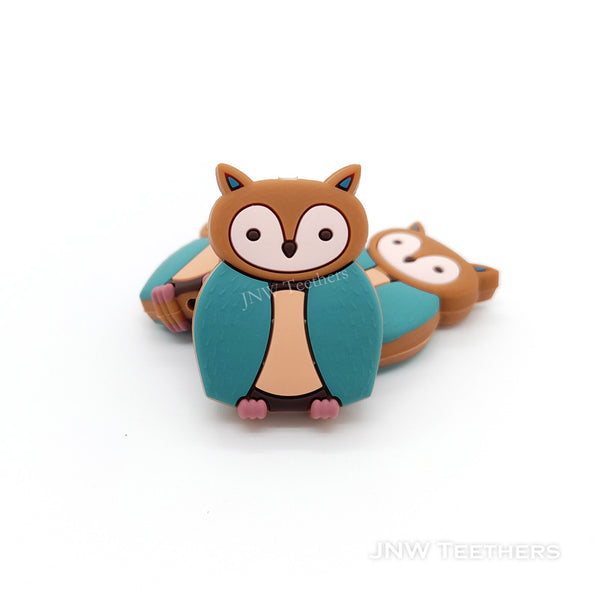 Owl silicone focal Beads