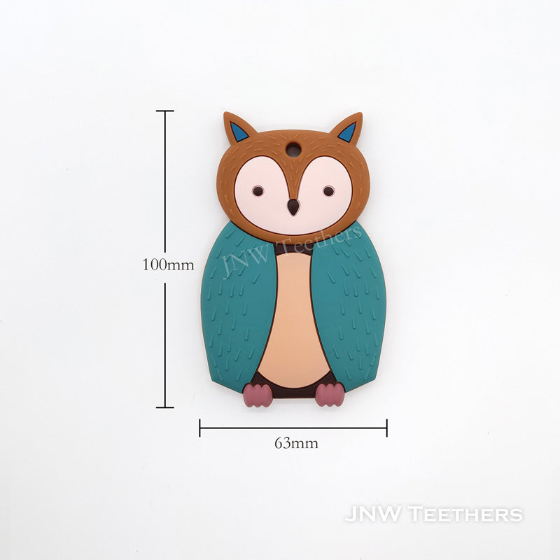 silicone owl teethers