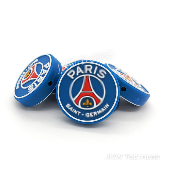 Paris Football Silicone Focal Bead