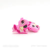 Pink  Silicone Parrot Focal Beads