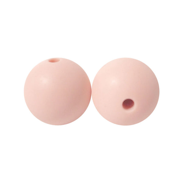 100 12mm Round Silicone Beads