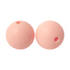 100 12mm Round Silicone Beads
