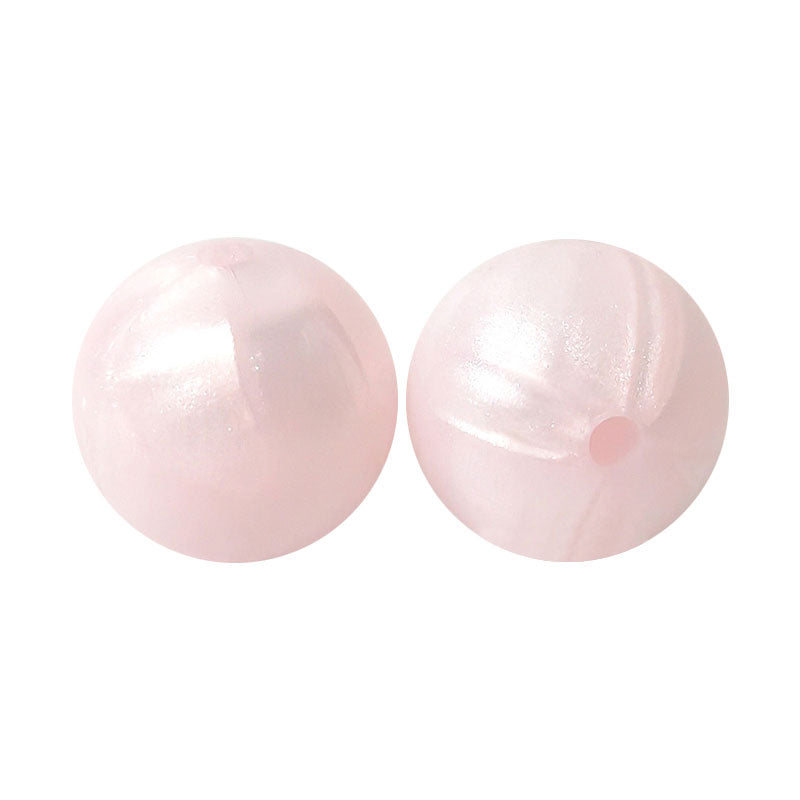 100 12mm Round Silicone Beads