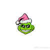 Pink hat green guy silicone figure beads