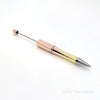 Gold Plating Gradient Plastic Beadable Pens