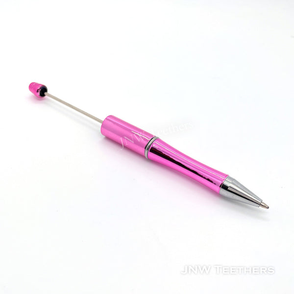 pink plating plastic beadable pens
