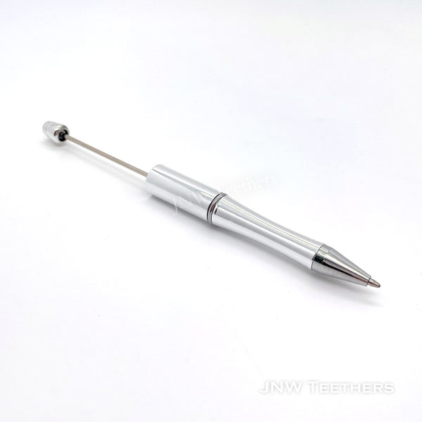 Silver plating plastic beadable pens