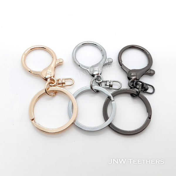 Plated Metal Keyring