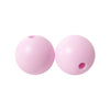 100 12mm Round Silicone Beads