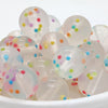 JNWTeethers rainbow confetti sprnkle silicone balls wholesale