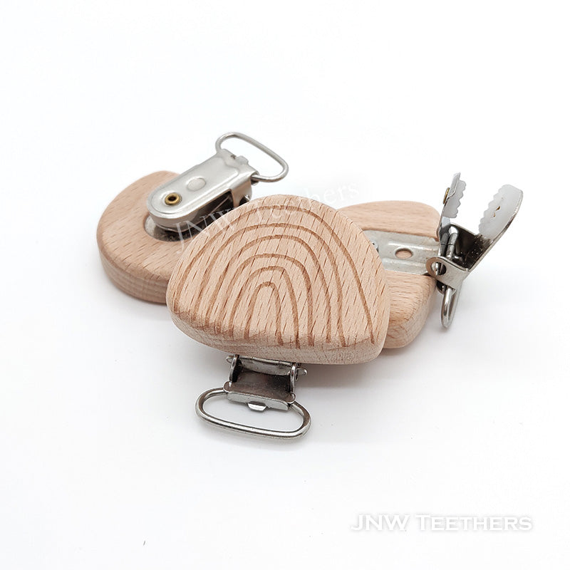 Engraved Wooden Clip - Each