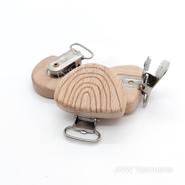 Engraved Wooden Clip - Each