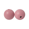 100 12mm Round Silicone Beads