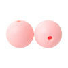100 12mm Round Silicone Beads