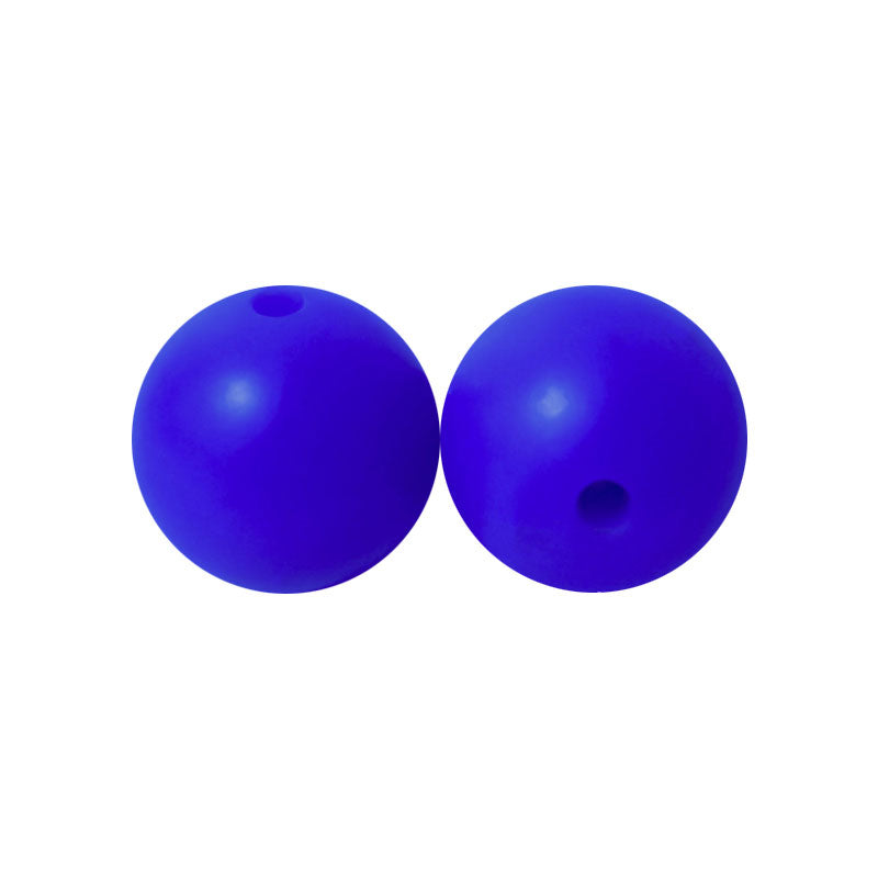 100 12mm Round Silicone Beads