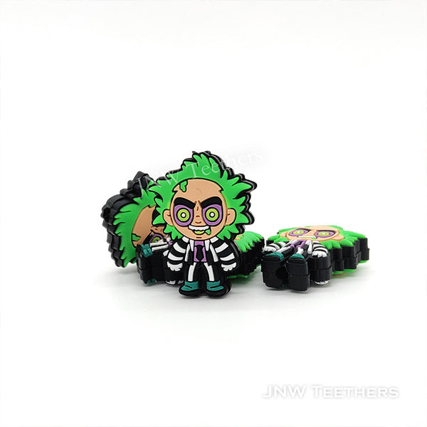 Green Monster Silicone Focal Beads
