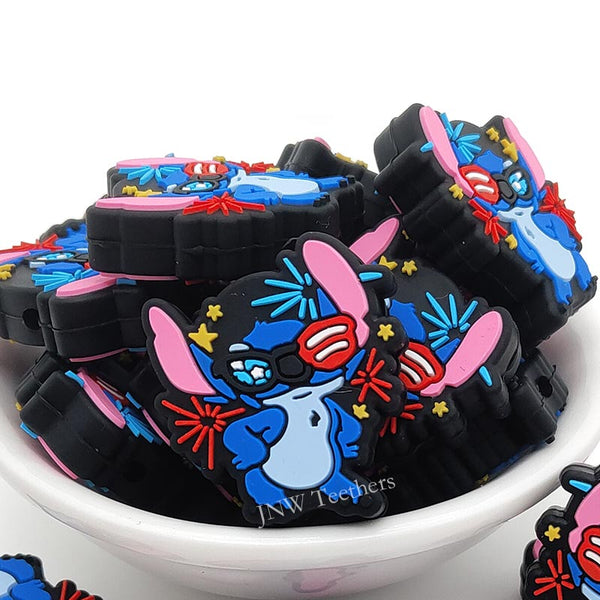 3D Blaue Monster Stich Focals