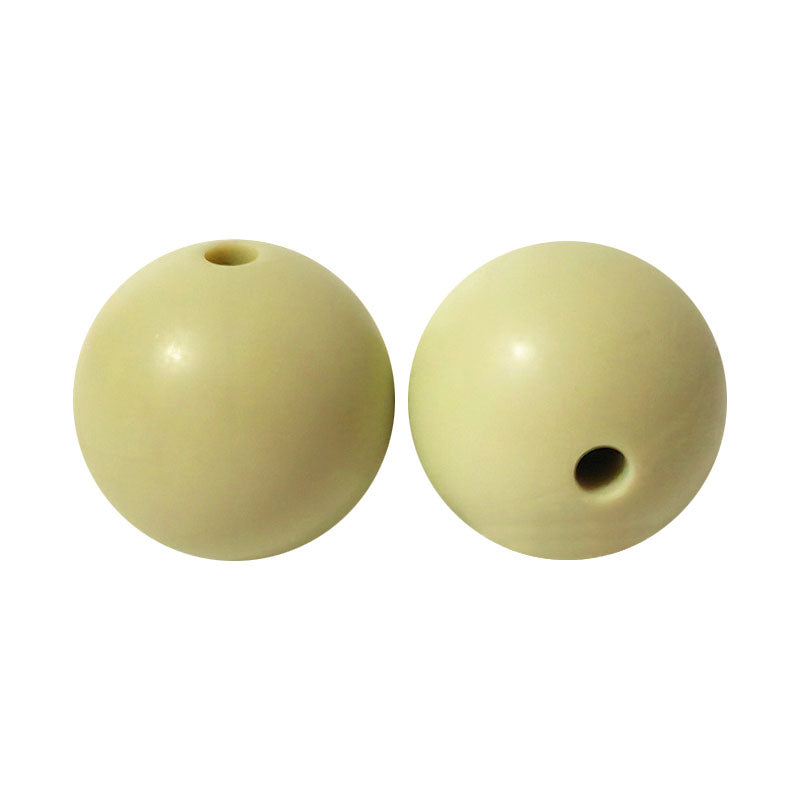 100 12mm Round Silicone Beads