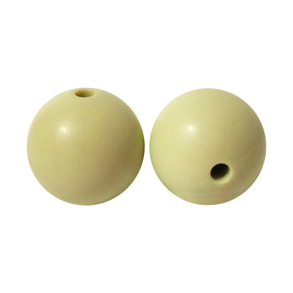 100 12mm Round Silicone Beads