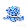 Blue  Elephant Silicone Beads