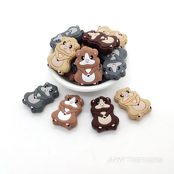 Hamster silicone beads
