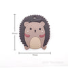 Porcupine silicone teethers