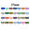 10pcs 17mm Silicone Hexagon Beads