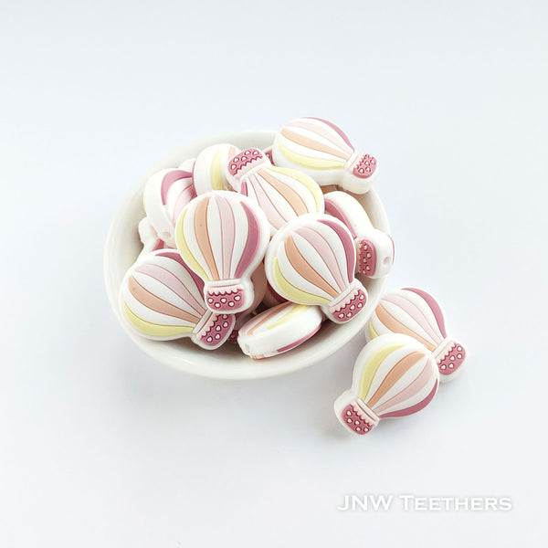 Silikon Motivperle Ballon | Rosa - Peachy