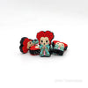 Red Head Queen Sannderson Sisters Silicone Focal Beads