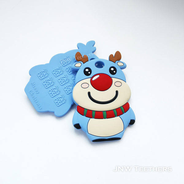 Silicone Chew Toy - Blue