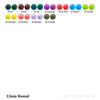 12mm Silicone Round Beads - #64 to #137