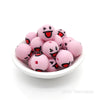 Emojo Silicone Beads pink