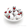 Emojo Silicone Beads white