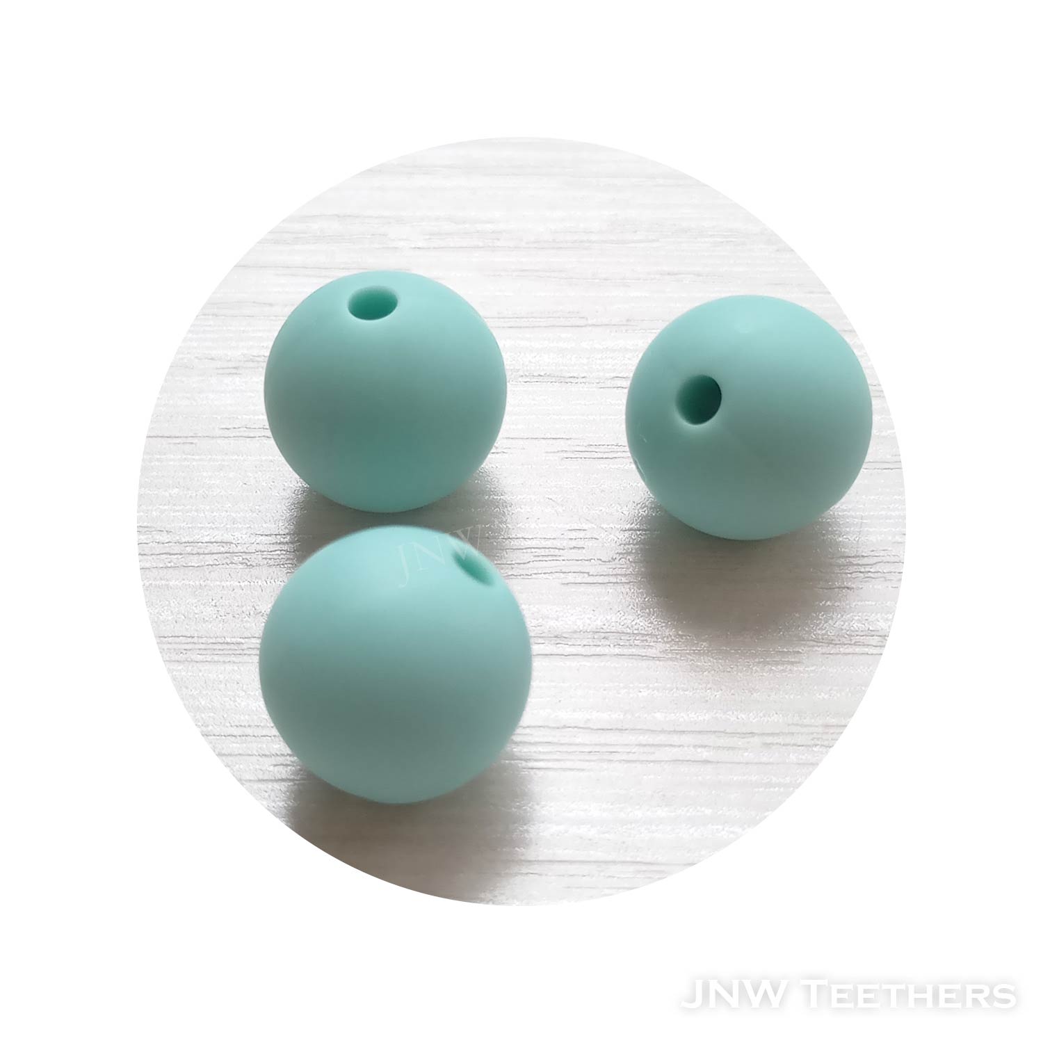 Silicone Rounds - Aruba Blue #46