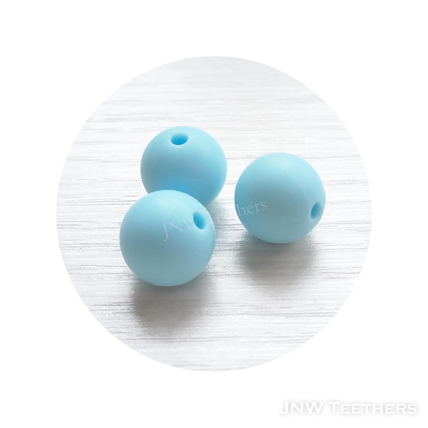 Silicone Rounds - Baby Blue #16