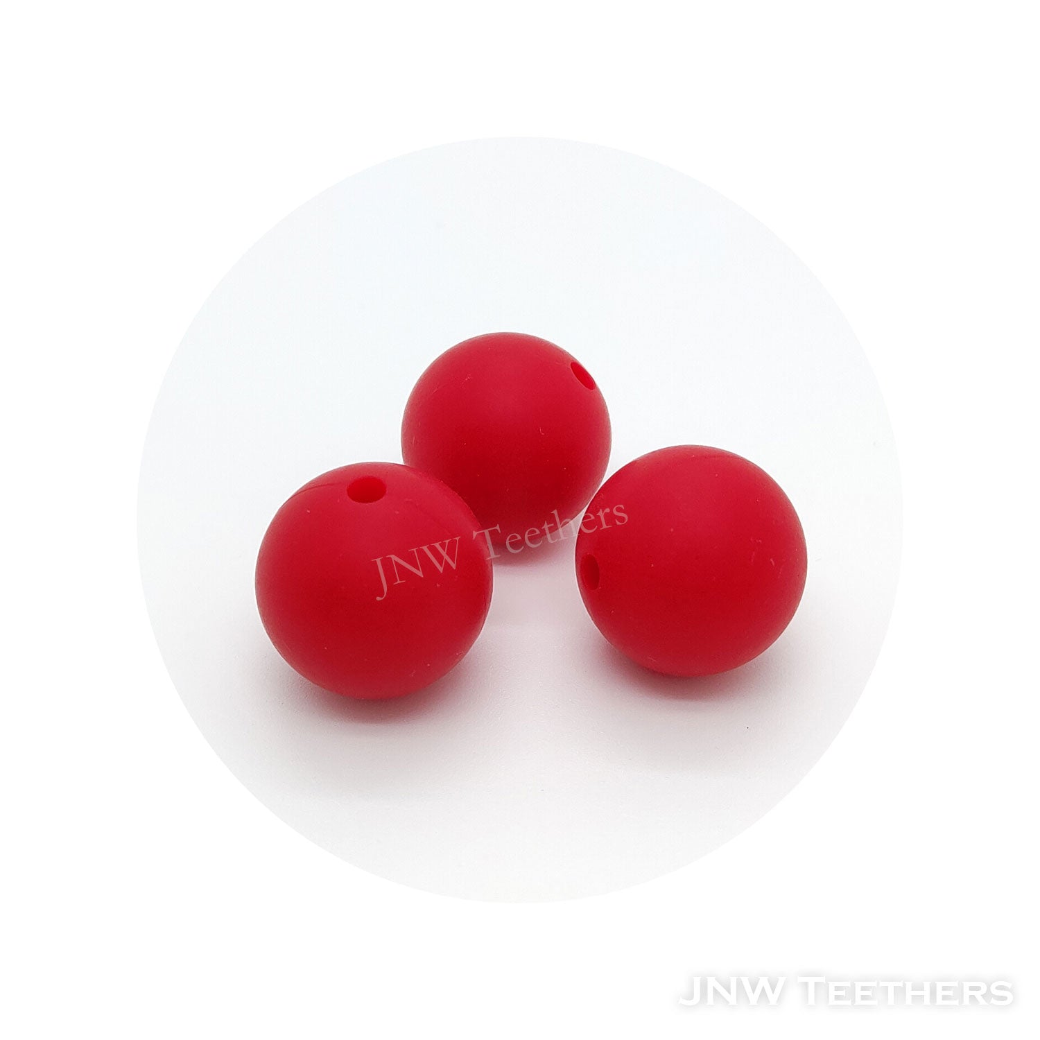 Silicone Rounds - Carn Red 123
