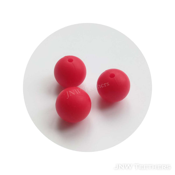 Silicone Rounds - Cherry Red 90