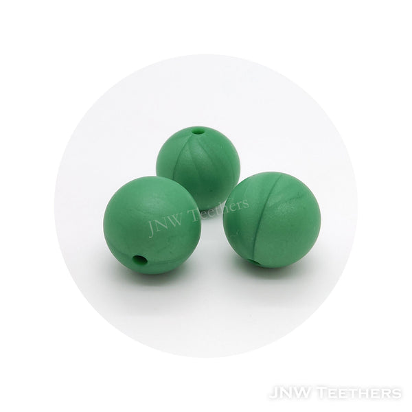 Silicone Rounds - Dark Pearl Green 122