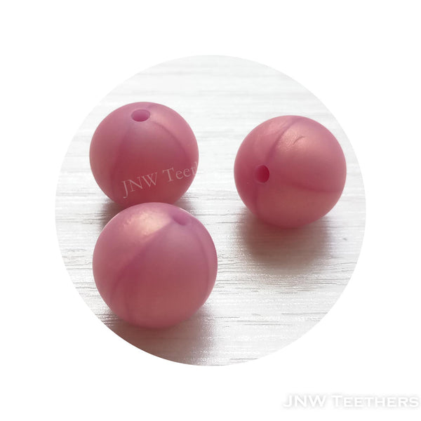 Silicone Rounds - Dark Pearl Pink 65