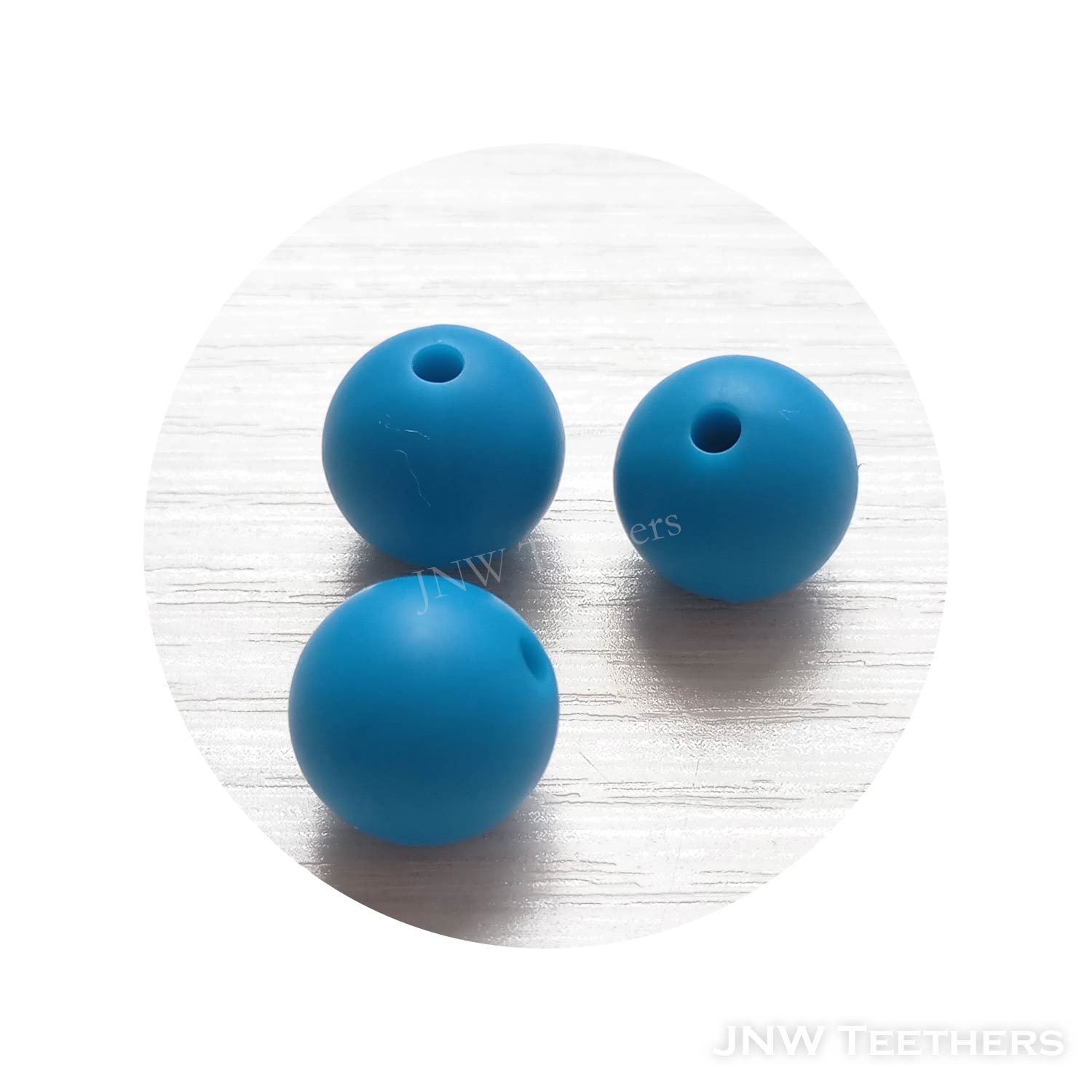 Silicone Rounds - Deep Sky Blue 26