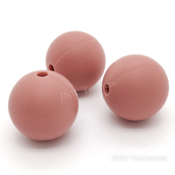 Silicone Rounds - Dusty Pink