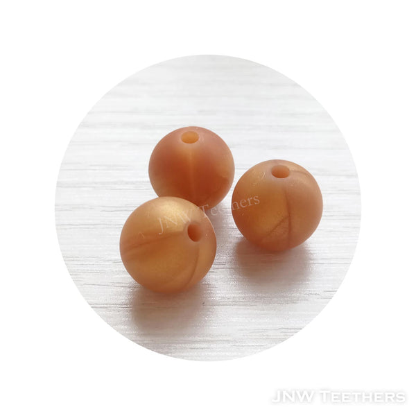 Silicone Rounds - Metallic Gold #13