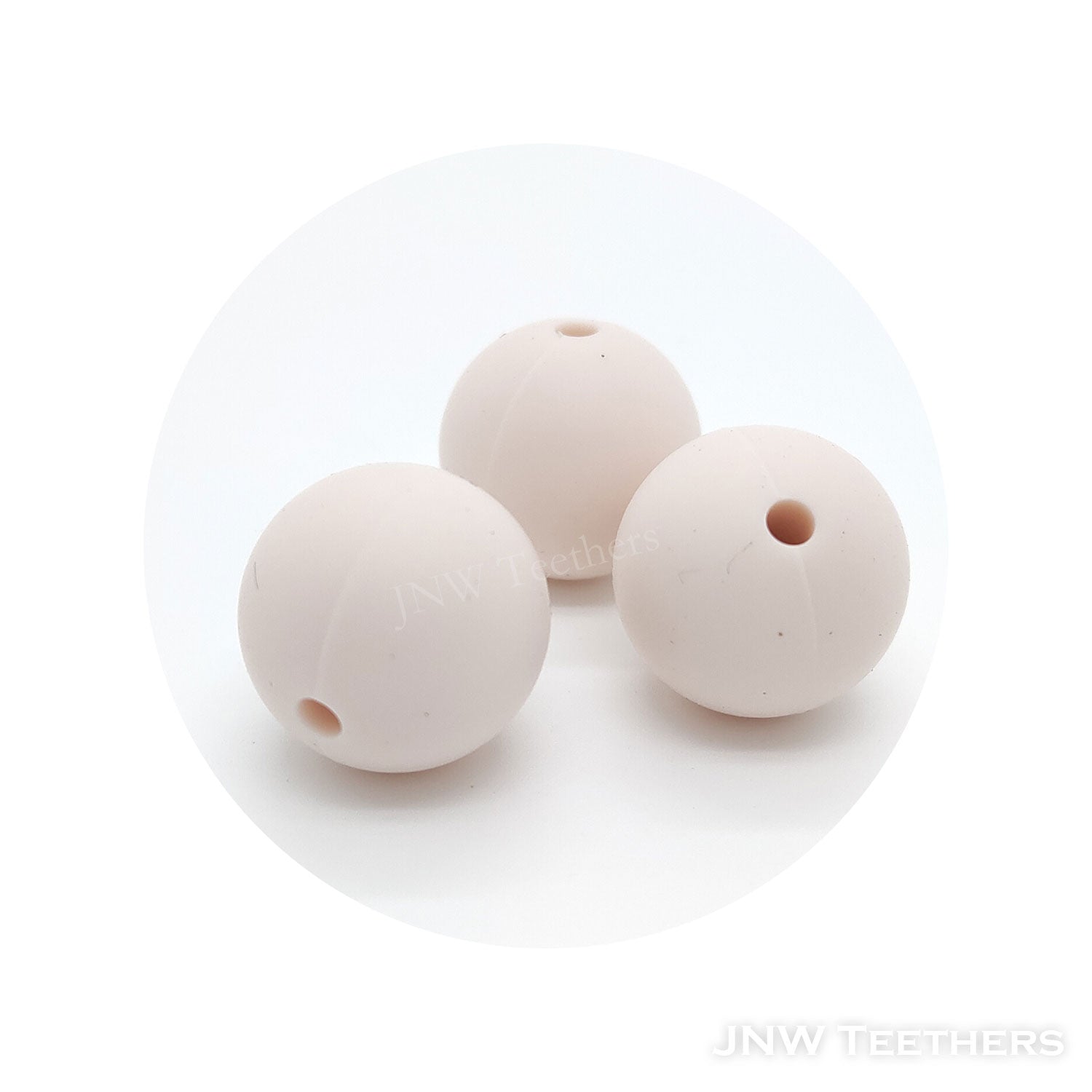 Silicone Rounds - Off-White Ivory 125
