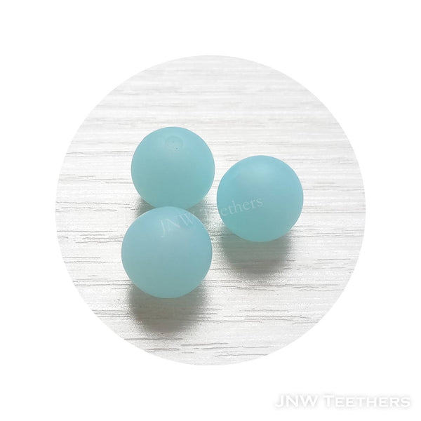 Silicone Rounds - Transparent Blue #21