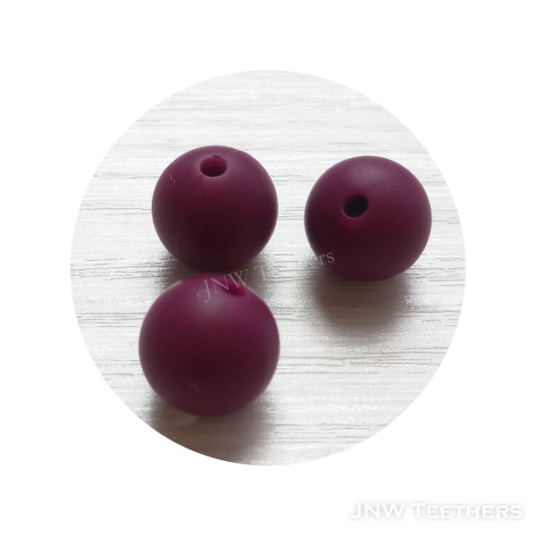 Silicone Rounds - Wine Red 24