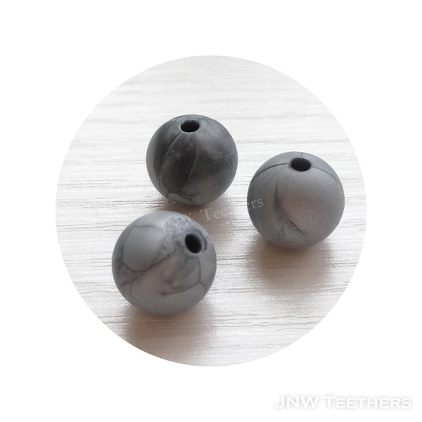 Silicone Rounds - Metallic Silver #12