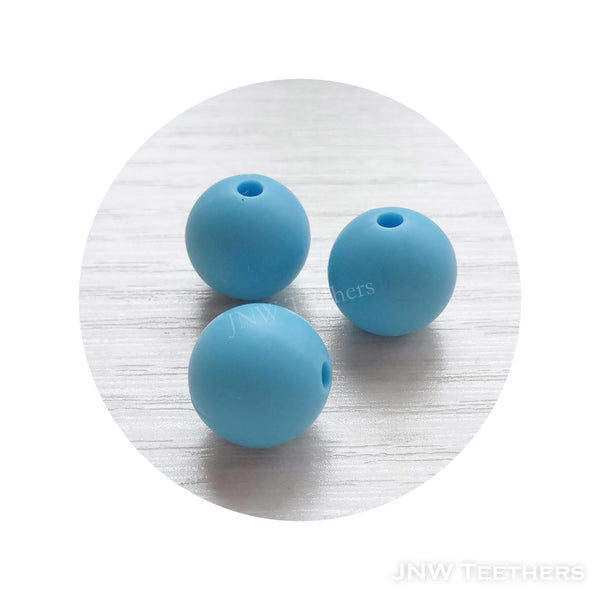 Silicone Rounds - Vivid Cerulean 14