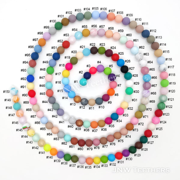Wholesale 15mm Round Silicone Beads